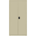 Lorell Fortress Series Storage Cabinet, Putty, LLR34412