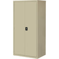 Lorell Fortress Series Storage Cabinet, Putty, LLR34412