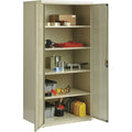 Lorell Fortress Series Storage Cabinet, Putty, LLR34412