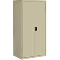 Lorell Fortress Series Storage Cabinet, Putty, LLR34412