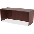 Lorell Essentials Series Rectangular Desk Shell, Brown, LLR69535