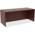 Lorell Essentials Series Rectangular Desk Shell, Brown, LLR69535