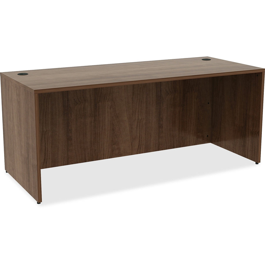 Lorell Essentials Series Rectangular Desk Shell, Metal, LLR69536