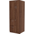 Lorell Essentials/Revelance Tall Storage Cabinet, Brown, LLR69889