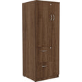 Lorell Essentials/Revelance Tall Storage Cabinet, Brown, LLR69889