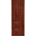 Lorell Essentials Series Tall Storage Cabinet, Red, LLR69896