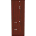 Lorell Essentials/Revelance Tall Storage Cabinet, Brown, LLR69897