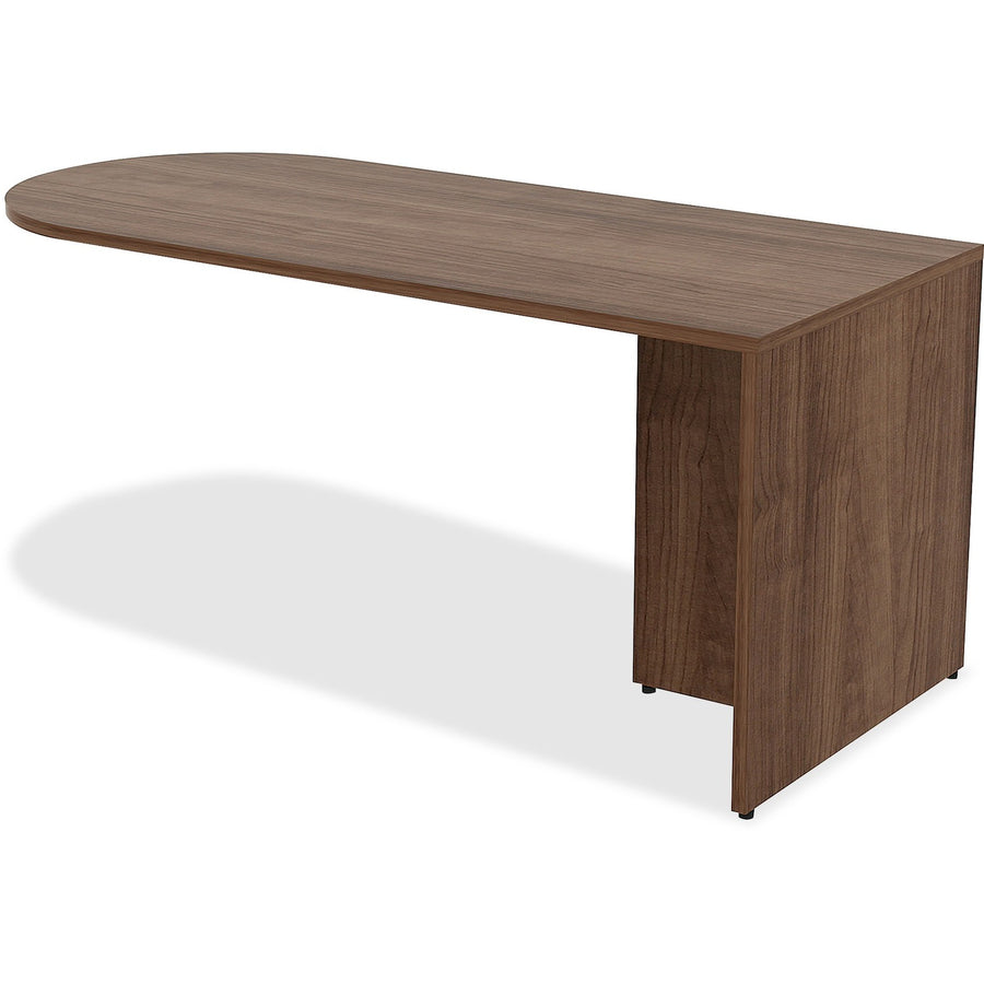 Lorell Essentials Series Peninsula Desk Box 1 of 2, Metal, LLR69959