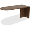 Lorell Essentials Series Peninsula Desk Box 1 of 2, Brown, LLR69959