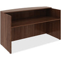 Lorell Essentials Series Front Reception Desk, Brown, LLR69998
