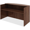 Lorell Essentials Series Front Reception Desk, Brown, LLR69998
