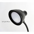 Lorell LED Desk Lamp, Black, LLR99774