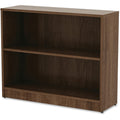 Lorell Laminate Bookcase, Walnut, LLR99780