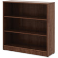 Lorell Laminate Bookcase, Walnut, LLR99783