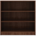 Lorell Laminate Bookcase, Walnut, LLR99783