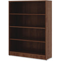Lorell Laminate Bookcase, Walnut, LLR99786