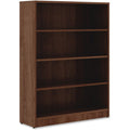 Lorell Laminate Bookcase, Walnut, LLR99786