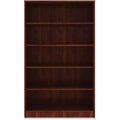 Lorell Laminate Bookcase, Red, LLR99788