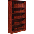 Lorell Laminate Bookcase, Red, LLR99788