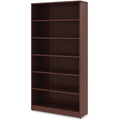 Lorell Laminate Bookcase, Mahogany, LLR99790