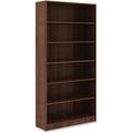 Lorell Laminate Bookcase, Walnut, LLR99792