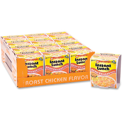 Toyo Suisan Kaisha Maruchan Instant Lunch Roast Chicken Flavor Ramen Noodles, 12 / Carton, MAR00121