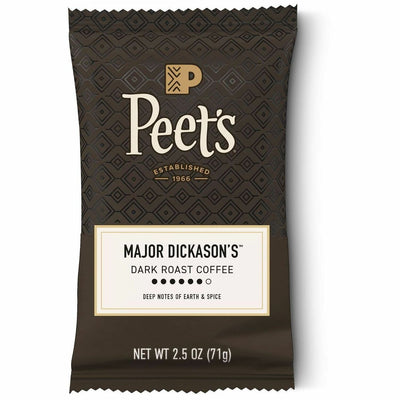 Peet's Coffee & Tea Peet's Coffee Major Dickason's Blend Coffee, 18 / Box, PEE504916