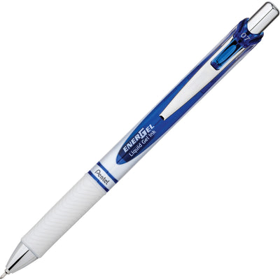 Pentel EnerGel EnerGel Pearl Retractable Liquid Gel Pen, 1 Dozen, PENBLN77PWC