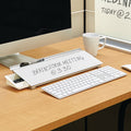ACCO Quartet Glass Dry-Erase Desktop Computer Pad, QRTGDP186