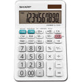 Sharp Calculators EL-330WB 10-Digit Professional Desktop Calculator, White, SHREL-330WB