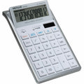 Victor 12-Digit Check and Correct Desk Calculator, White, VCT6400