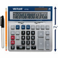 Victor 16-Digit Desktop Calculator, Blue, VCT6700