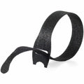 Velcro One Wrap Light-duty Thin Bundling Ties, Black, 50 / Pack, VEK95172