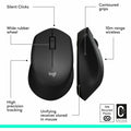 Logitech SILENT PLUS M330 Mouse, Black, LOG910004905