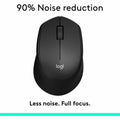 Logitech SILENT PLUS M330 Mouse, Black, LOG910004905