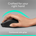 Logitech SILENT PLUS M330 Mouse, Black, LOG910004905