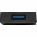 Eaton Tripp Lite series U360-004-SLIM 4-Port Ultra-Slim Portable USB 3.0 SuperSpeed Hub, Black, TRPU360004SLIM
