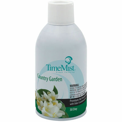 Zep TimeMist Metered 30-Day Country Garden Scent Refill, Clear, TMS1042786