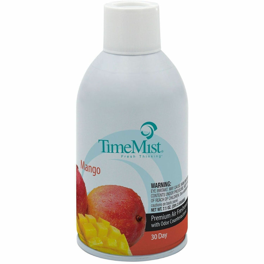 TimeMist Metered 30-Day Mango Scent Refill, Clear, Odor Neutralizer, TMS1042810