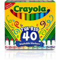 Crayola Ultra-Clean Washable Markers, 40 / Set, CYO587858