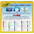 Crayola Ultra-Clean Washable Markers, 40 / Set, CYO587858