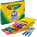 Crayola Ultra-Clean Washable Markers, 40 / Set, CYO587861