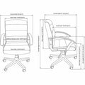 Lorell SOHO Upholstered Task Chair, LLR83306