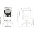 Lorell Mid-back Task Chair, LLR83307
