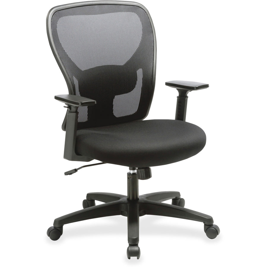 Lorell Mid-back Task Chair, Soho, 27.5" x 41.9", Upholstered, LLR83307