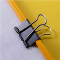 Officemate Binder Clips, Black, 12 / Pack, OIC99050PK