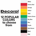 Dixon Ticonderoga Decorol Flame Retardant Art Roll, Brown, 1 Roll, PAC101207