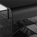 Safco Onyx Solid Top Horizontal Hanging Storage, Black, SAF3242BL