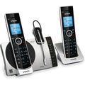 VTech Connect to Cell DS6771-3 DECT 6.0 Cordless Phone - Black, Silver, VTEDS67713