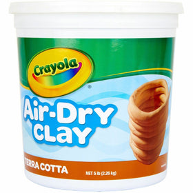 Crayola Air-Dry Clay, Terra Cotta, CYO572004